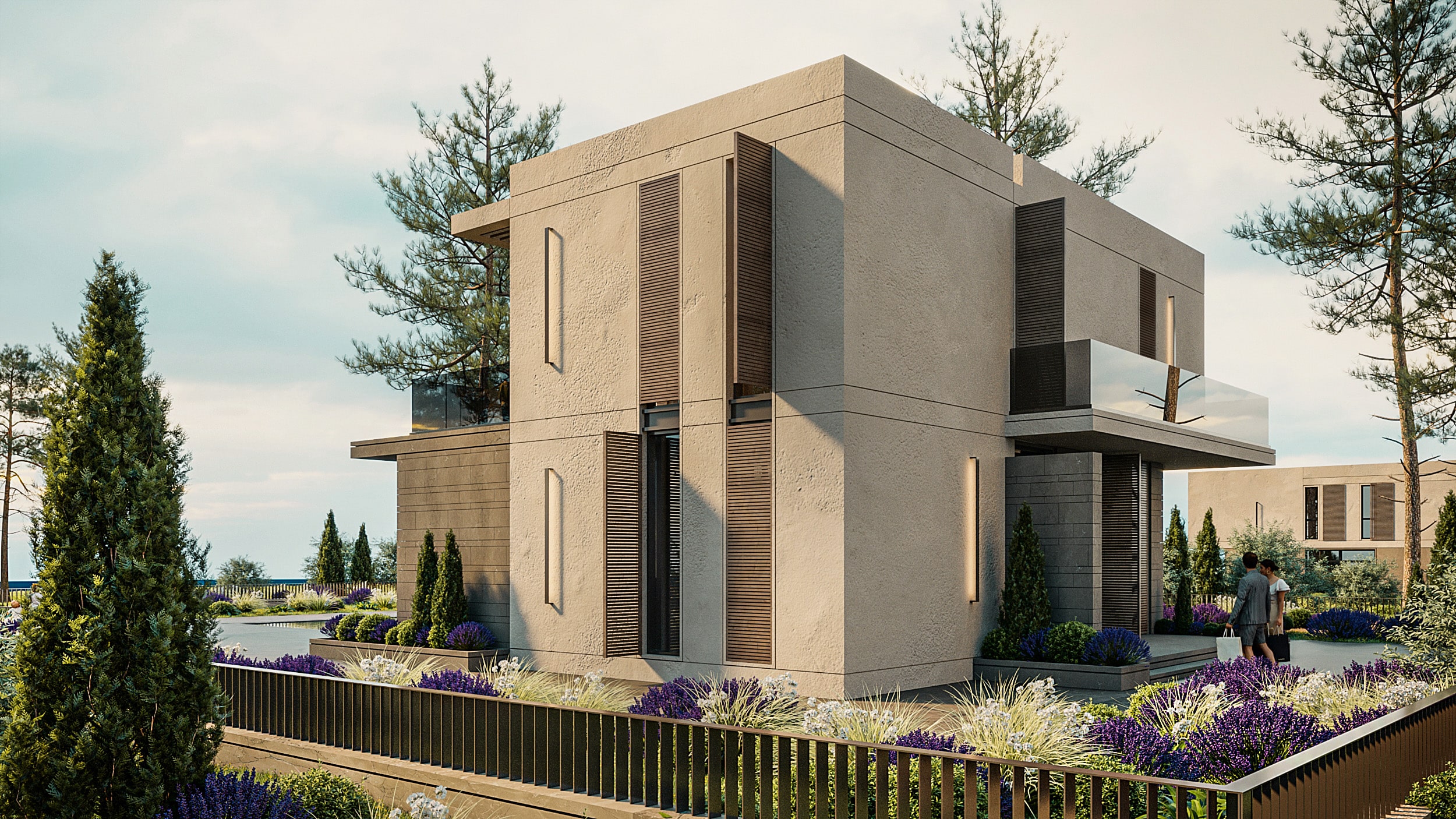 Porto Lalzi villa development view